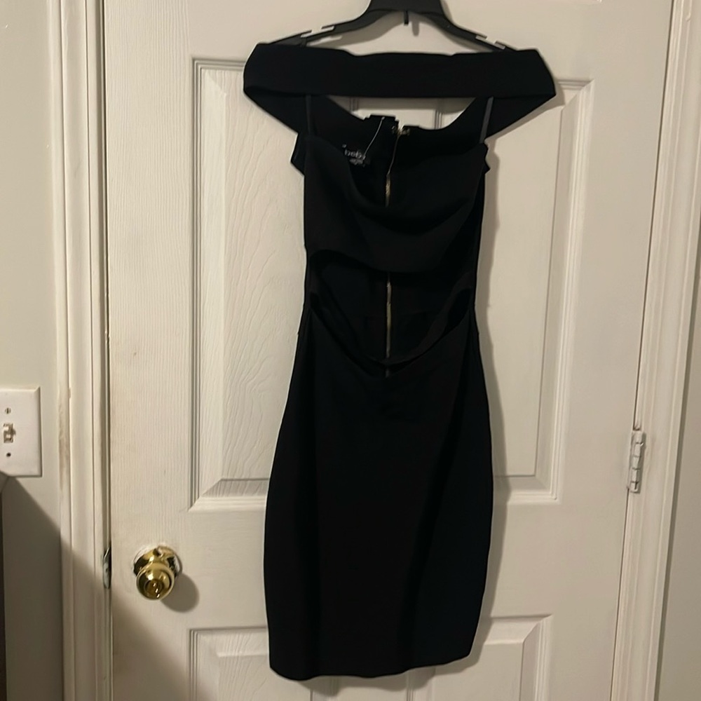 New bebe black dress size small